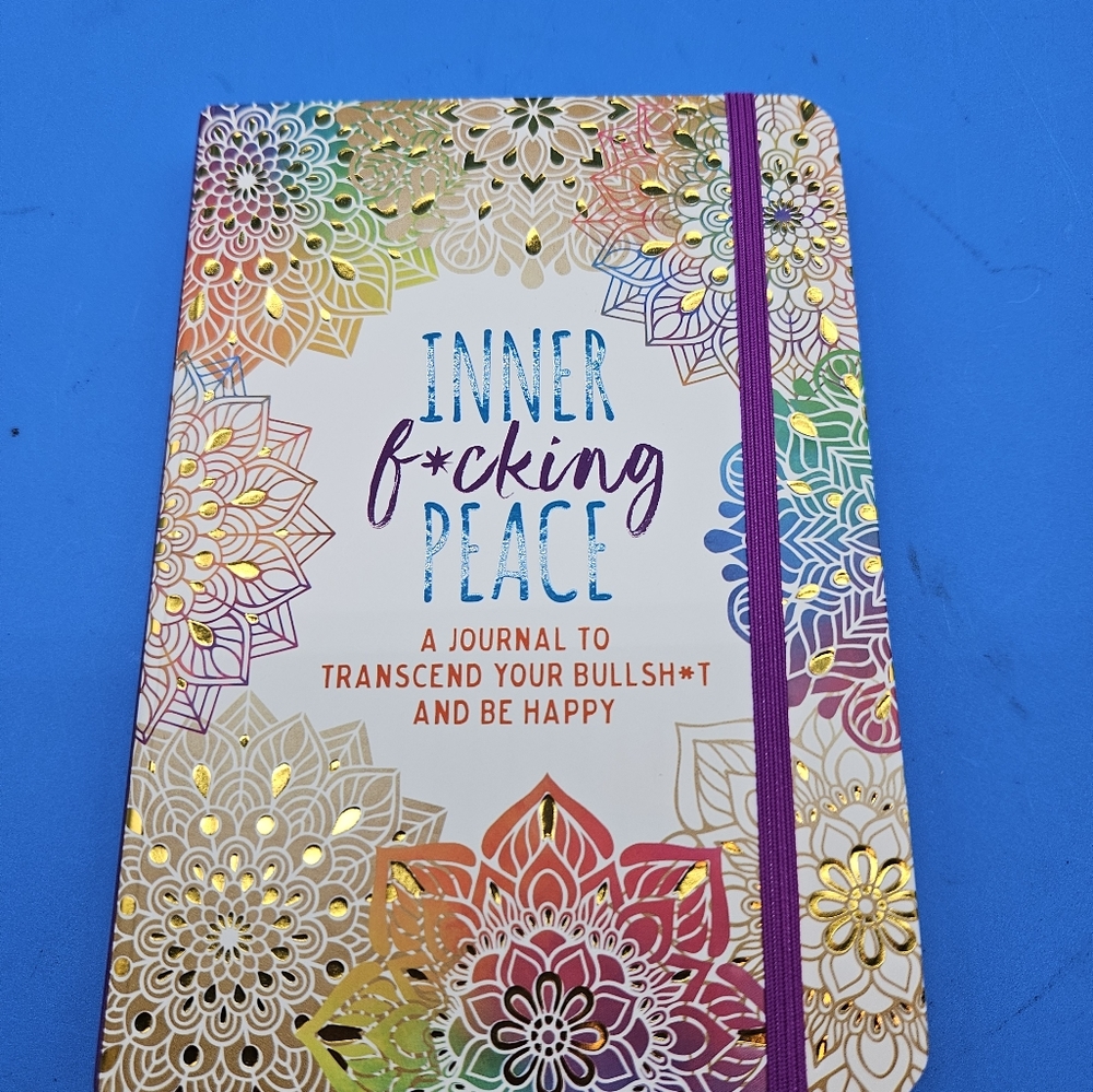 New guided journal with funny writing prompts.